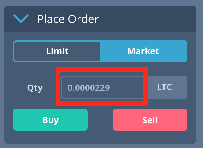  Makara kami mencoba order Market terlebih dahulu Panduan Trading Dengan Market Orders di Coinut Crypto Exchange